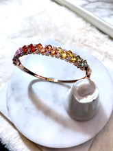 將圖片載入圖庫檢視器 18K金彩寶石手鐲