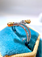 將圖片載入圖庫檢視器 18K金黃鑽戒指