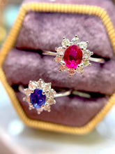 將圖片載入圖庫檢視器 18K金紅寶石戒指