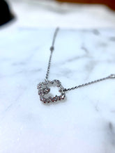 將圖片載入圖庫檢視器 18K鑽石吊咀連頸鏈