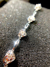 將圖片載入圖庫檢視器 18K金心形鑽石手鏈