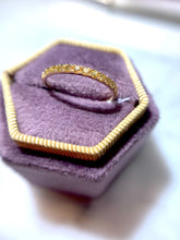 將圖片載入圖庫檢視器 18K金黃鑽戒指