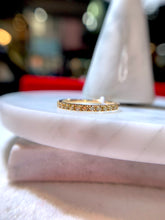 將圖片載入圖庫檢視器 18K金黃鑽戒指