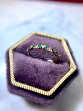 將圖片載入圖庫檢視器 18K金綠寶戒指