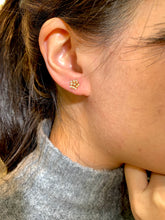 將圖片載入圖庫檢視器 18K金鑽石耳環