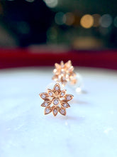 將圖片載入圖庫檢視器 18K金鑽石耳環