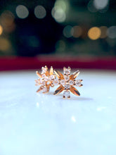 將圖片載入圖庫檢視器 18K金鑽石耳環