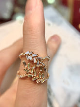 將圖片載入圖庫檢視器 18K金鑽石戒指