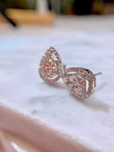 將圖片載入圖庫檢視器 18K金鑽石耳環